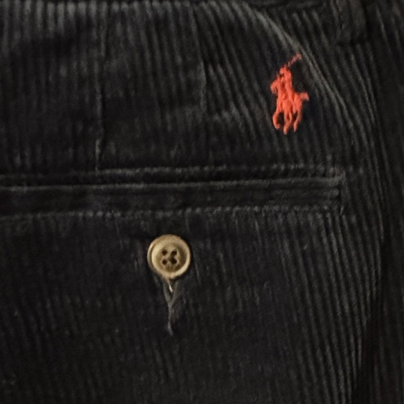 Polo by Ralph Lauren Boy’s Navy Corduroy Trousers - Picture 3 of 4